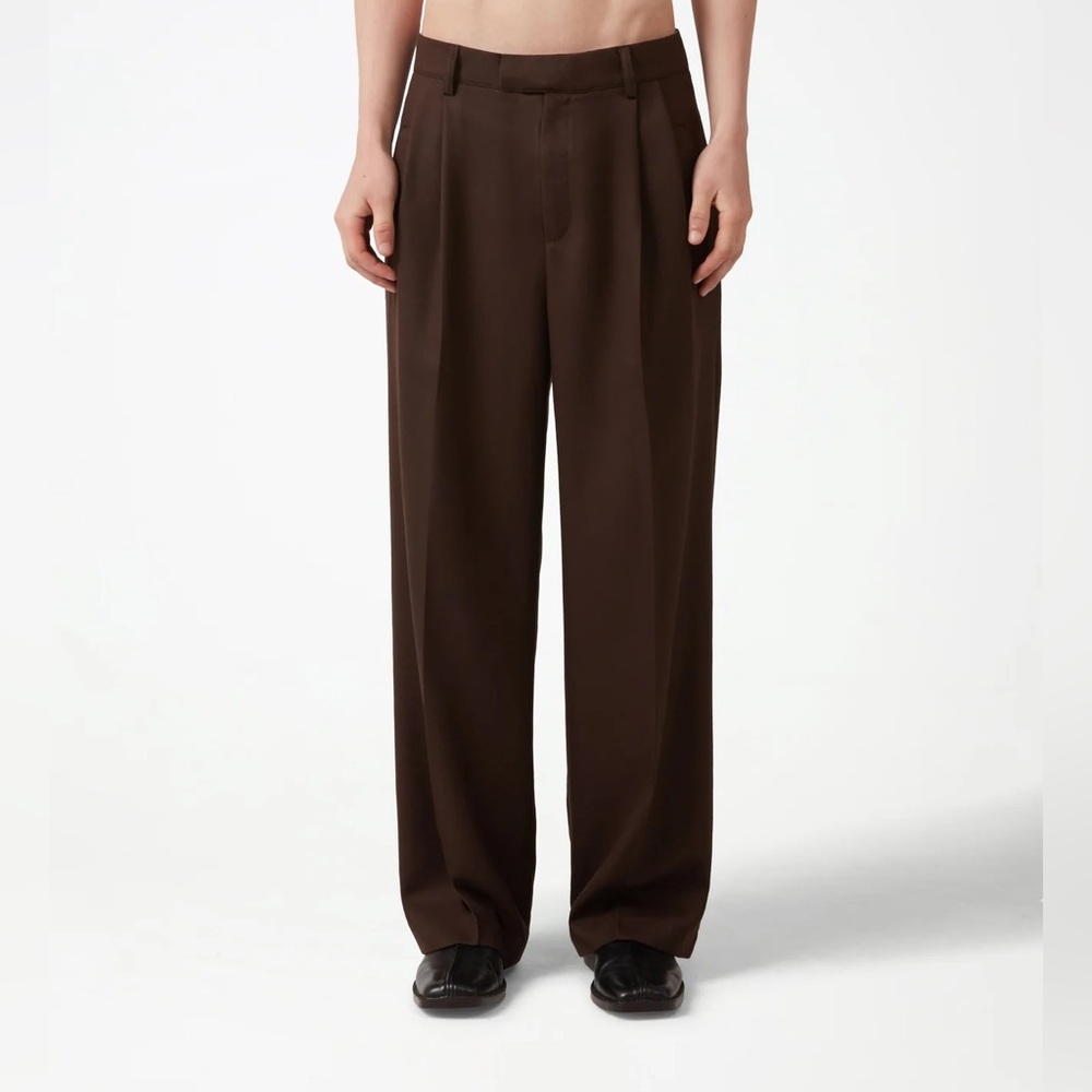 FOREST PLEATED TROUSERS